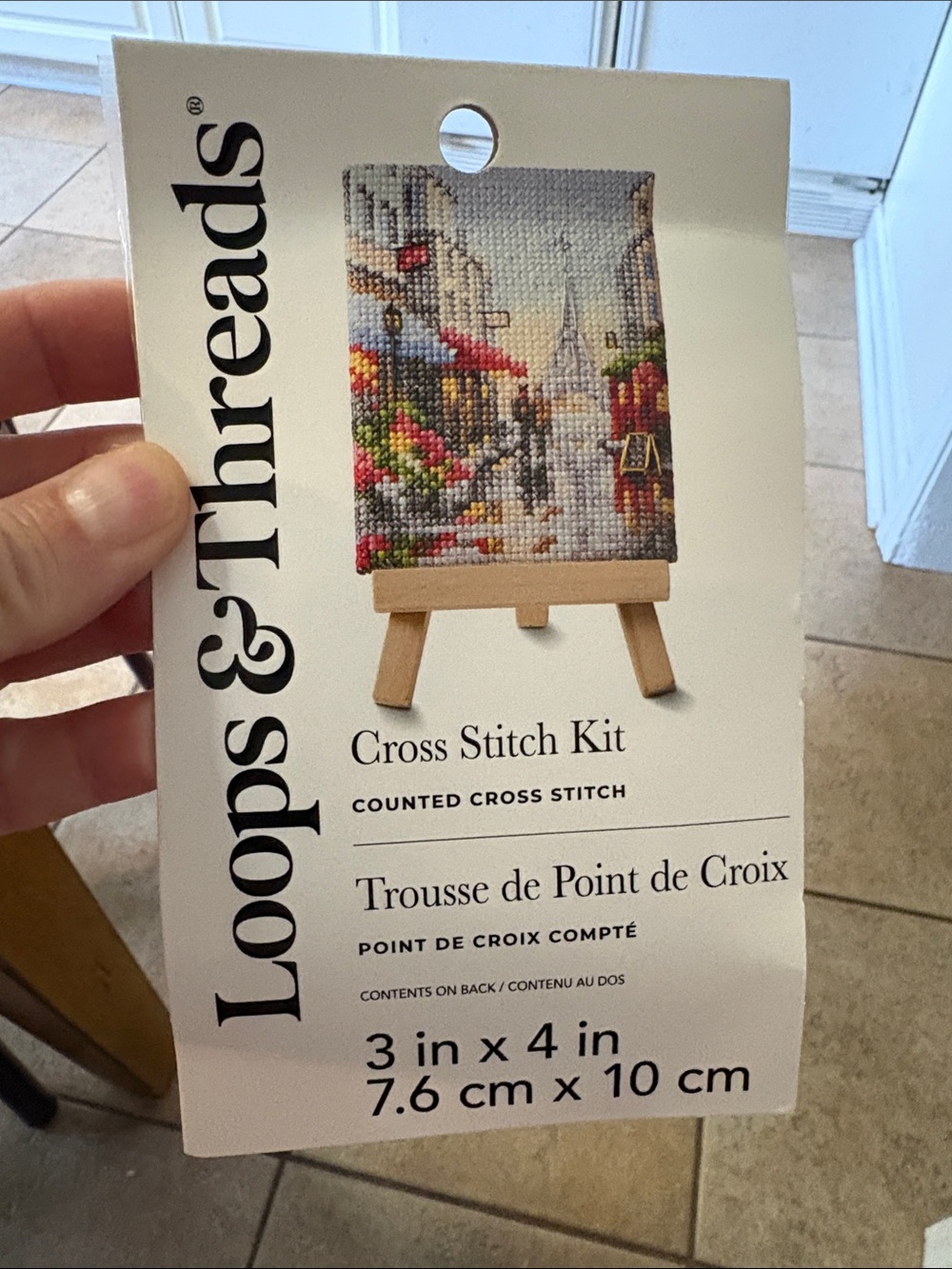 Cross Stitch Kit - Multicolor Small Counted Design